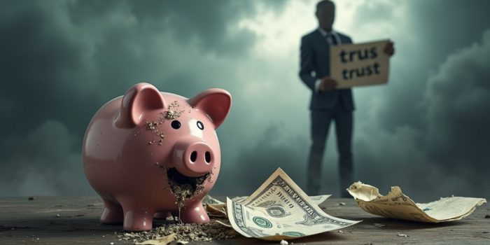 Schuldeneintreibung Vertrauensprobleme