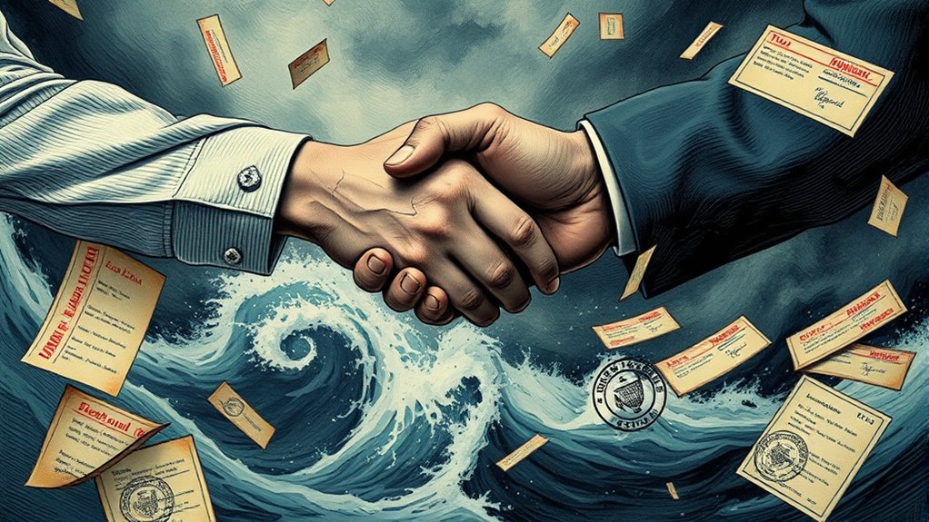 Erosion von Vertrauensbeziehungen