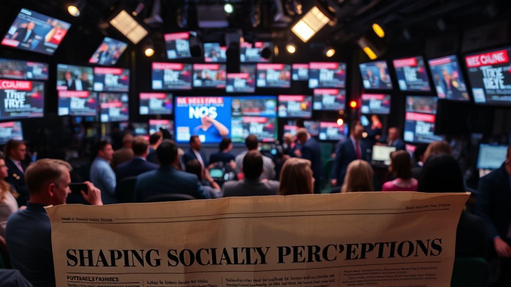 Medien beeinflussen die öffentliche Wahrnehmung